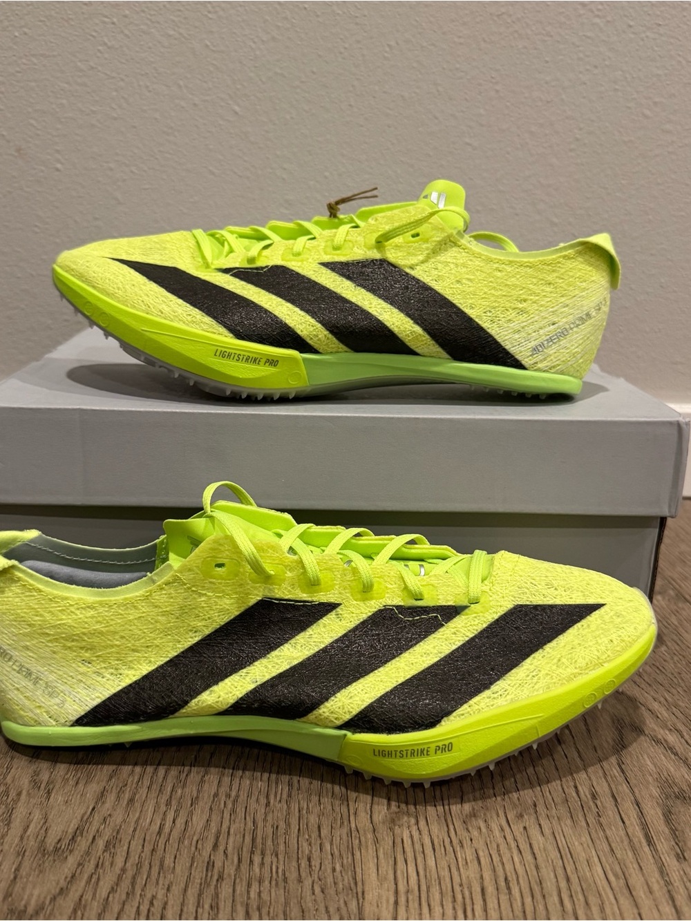 Adidas Adizero Prime SP 3 Strung Track Spikes Lucid Lemon